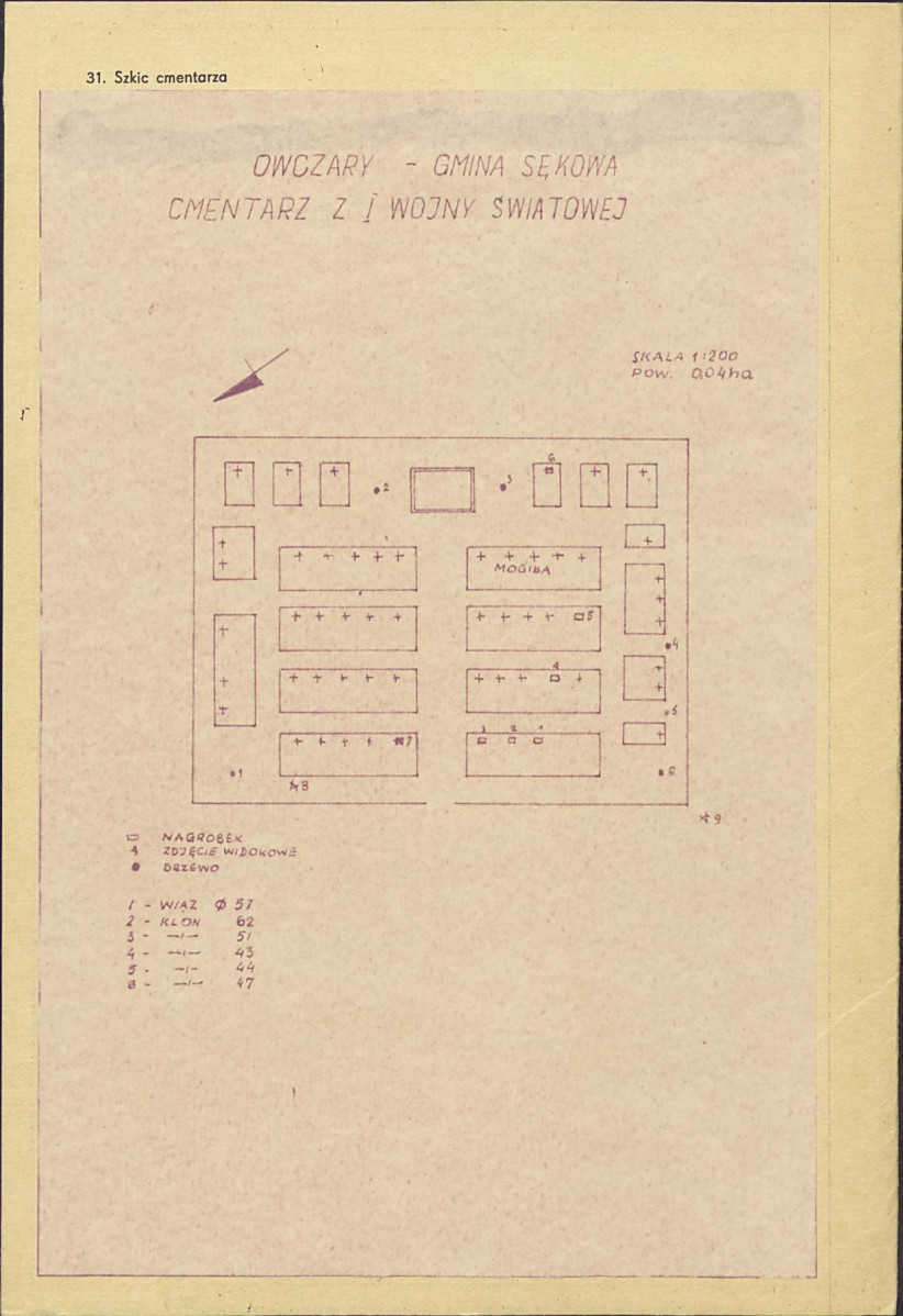 Karta cmentarza, skan nr 3