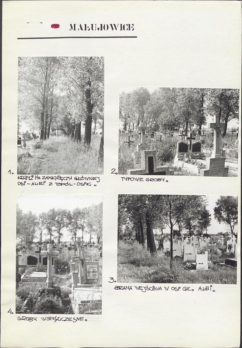 Karta cmentarza, skan nr 6