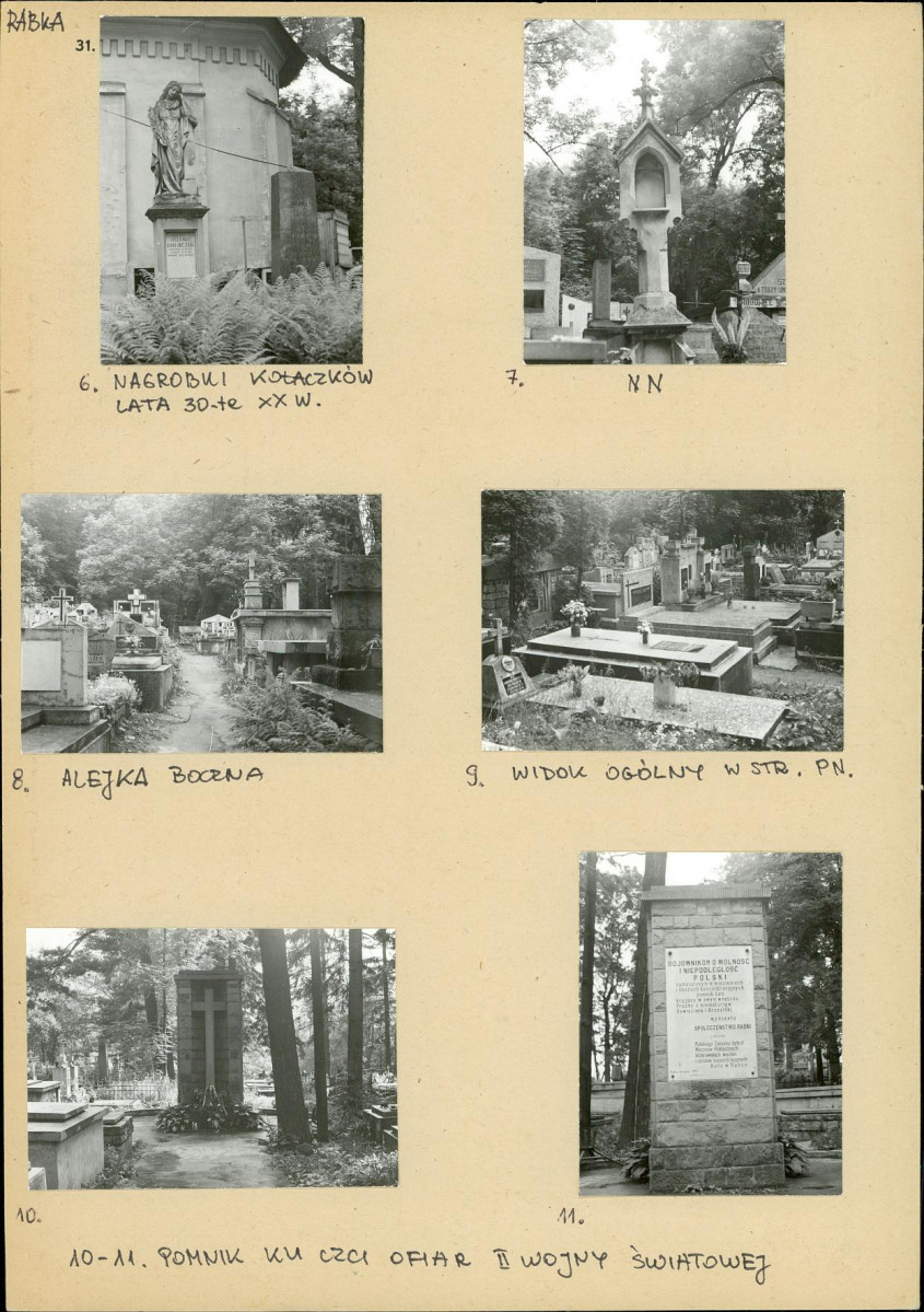 Karta cmentarza, skan nr 5