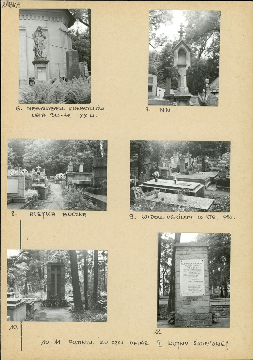 Karta cmentarza, skan nr 13