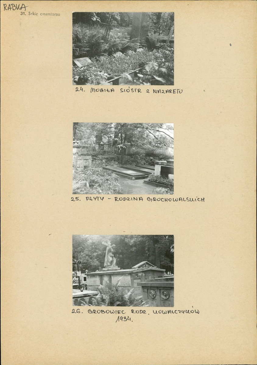 Karta cmentarza, skan nr 16