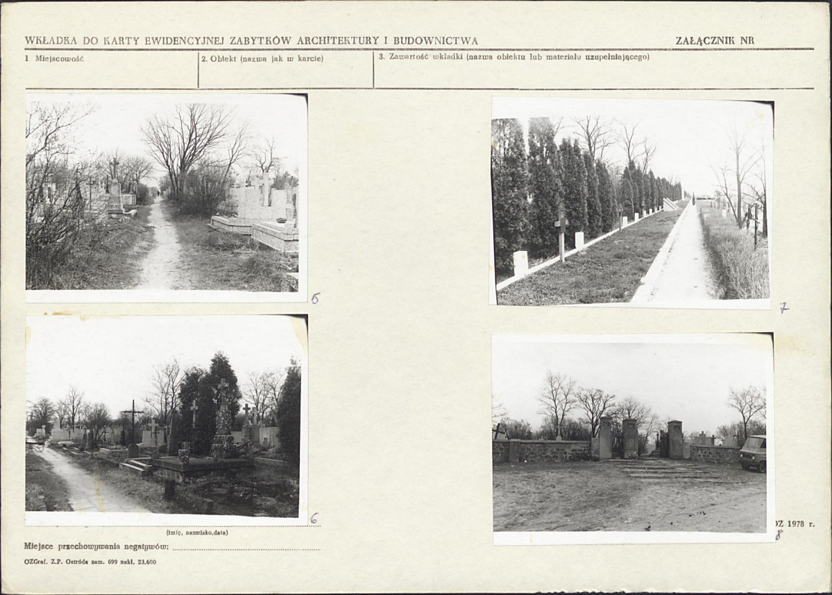 Karta cmentarza, skan nr 5
