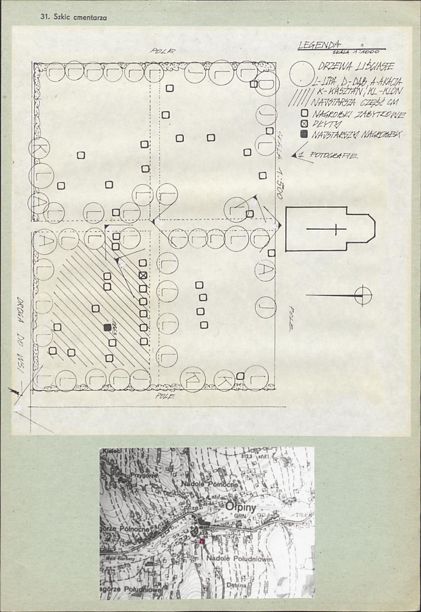 Karta cmentarza, skan nr 3