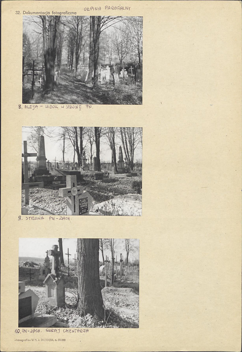 Karta cmentarza, skan nr 6