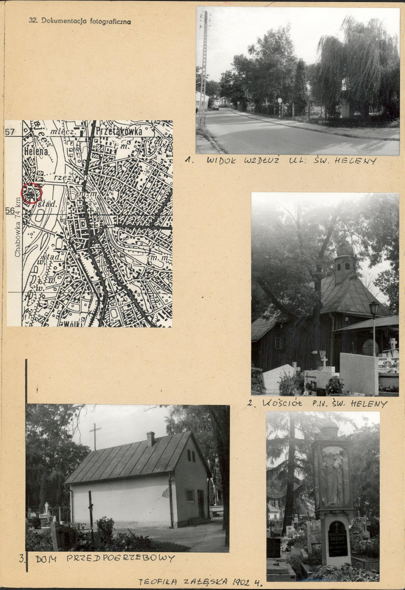 Karta cmentarza, skan nr 4