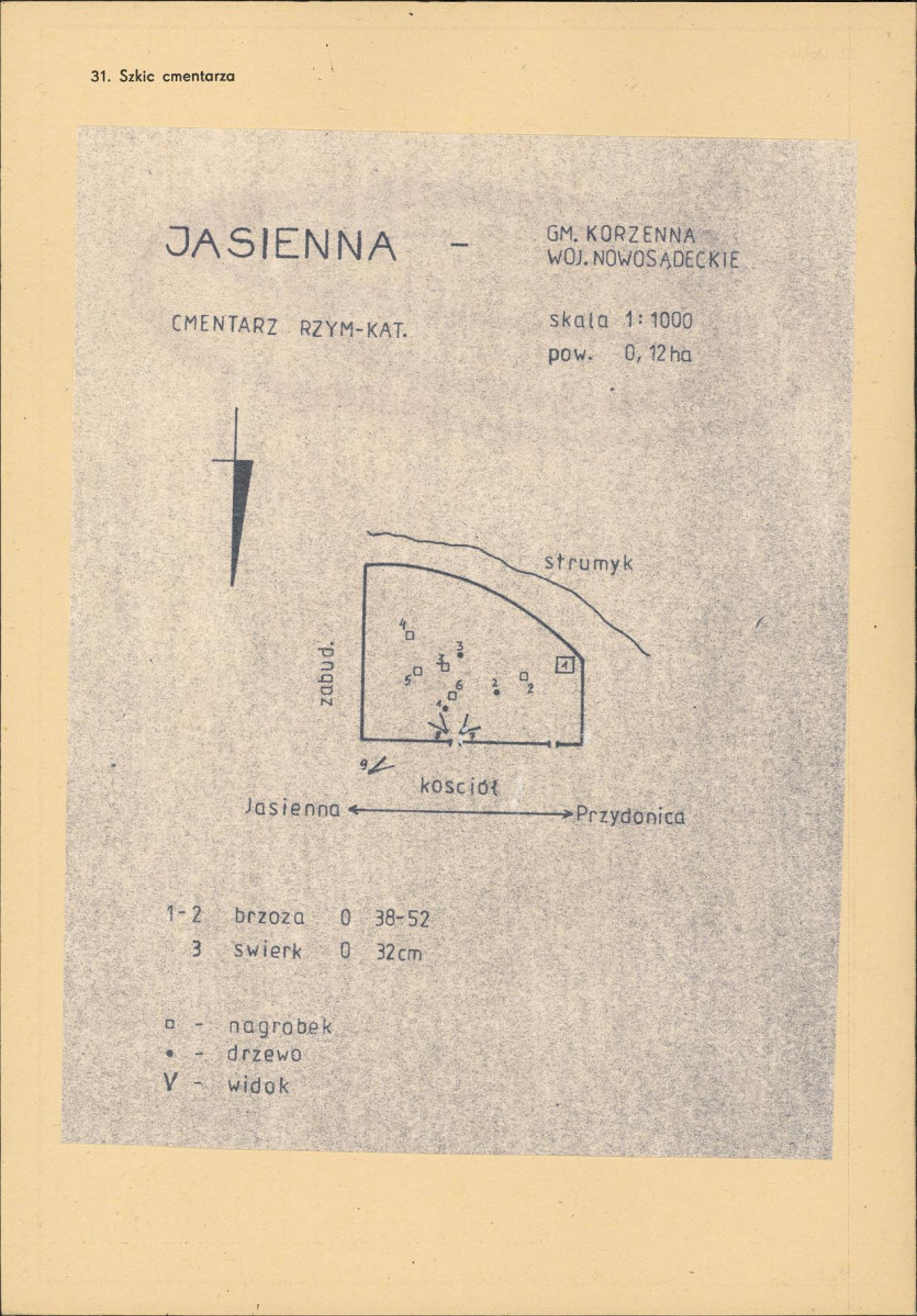 Karta cmentarza, skan nr 3