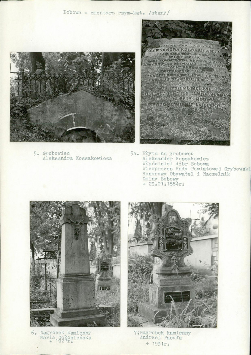 Karta cmentarza, skan nr 5