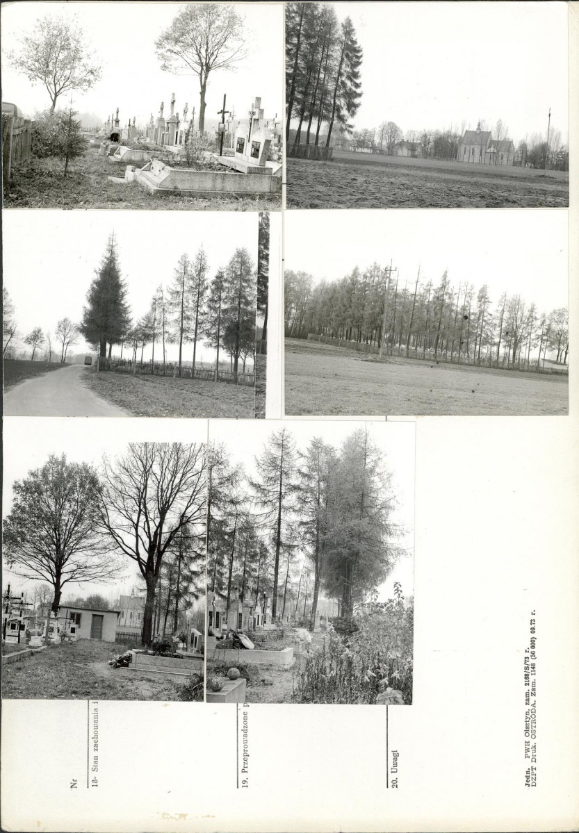 Karta cmentarza, skan nr 6