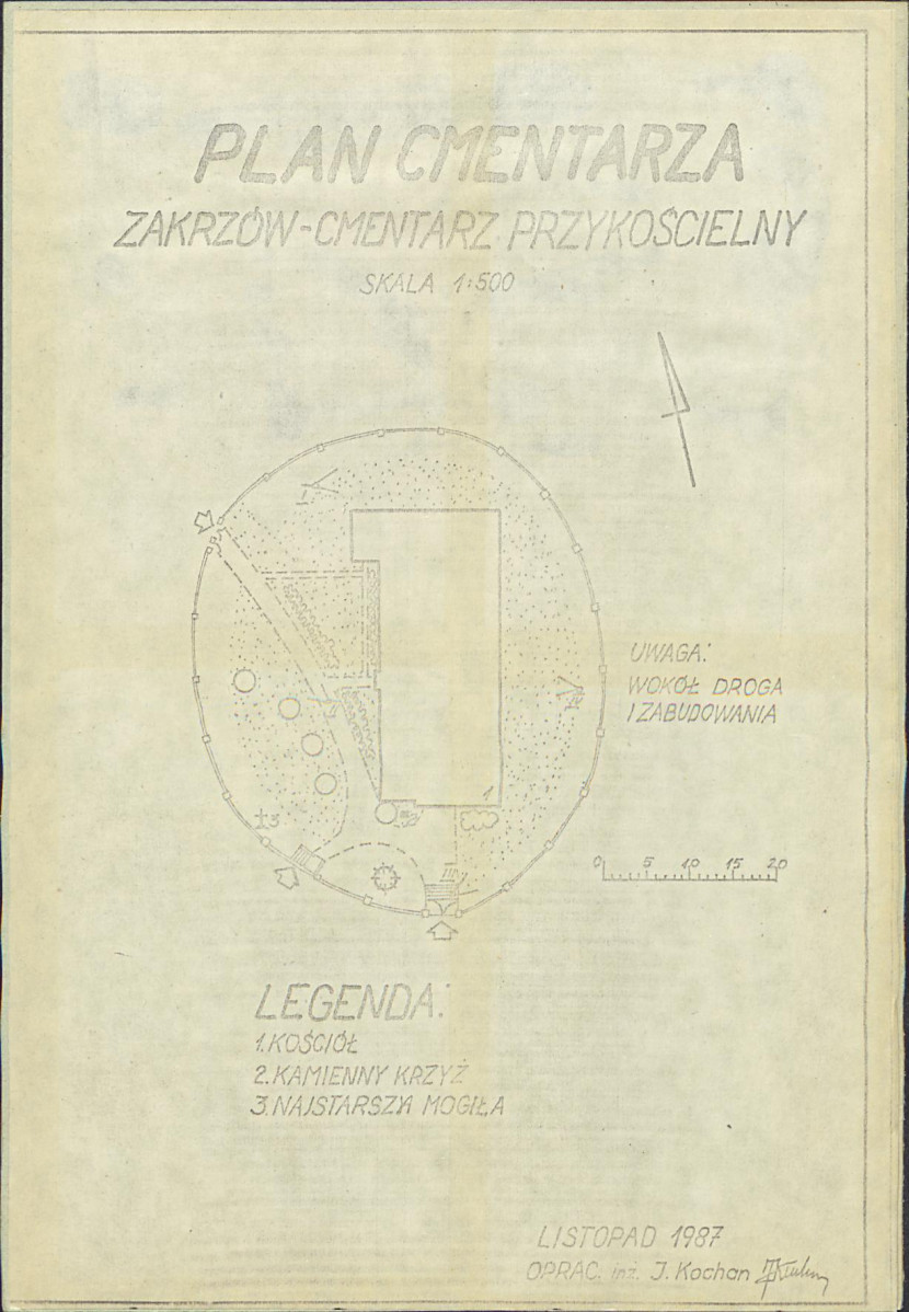 Karta cmentarza, skan nr 3