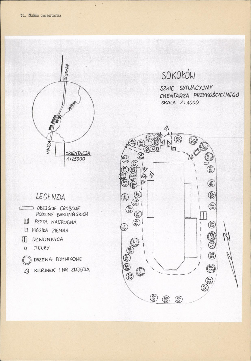 Karta cmentarza, skan nr 3