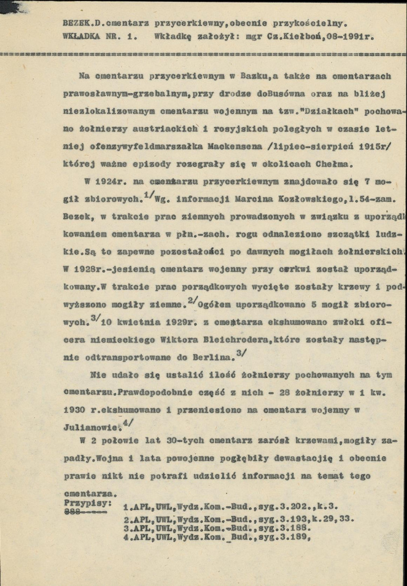 Karta cmentarza, skan nr 4