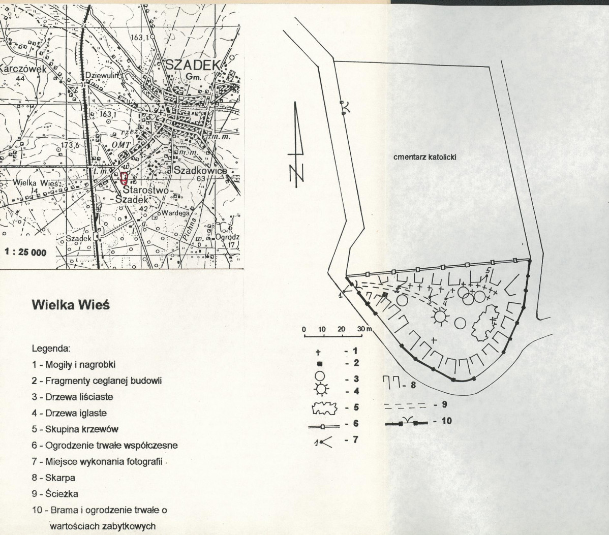 Karta cmentarza, skan nr 2