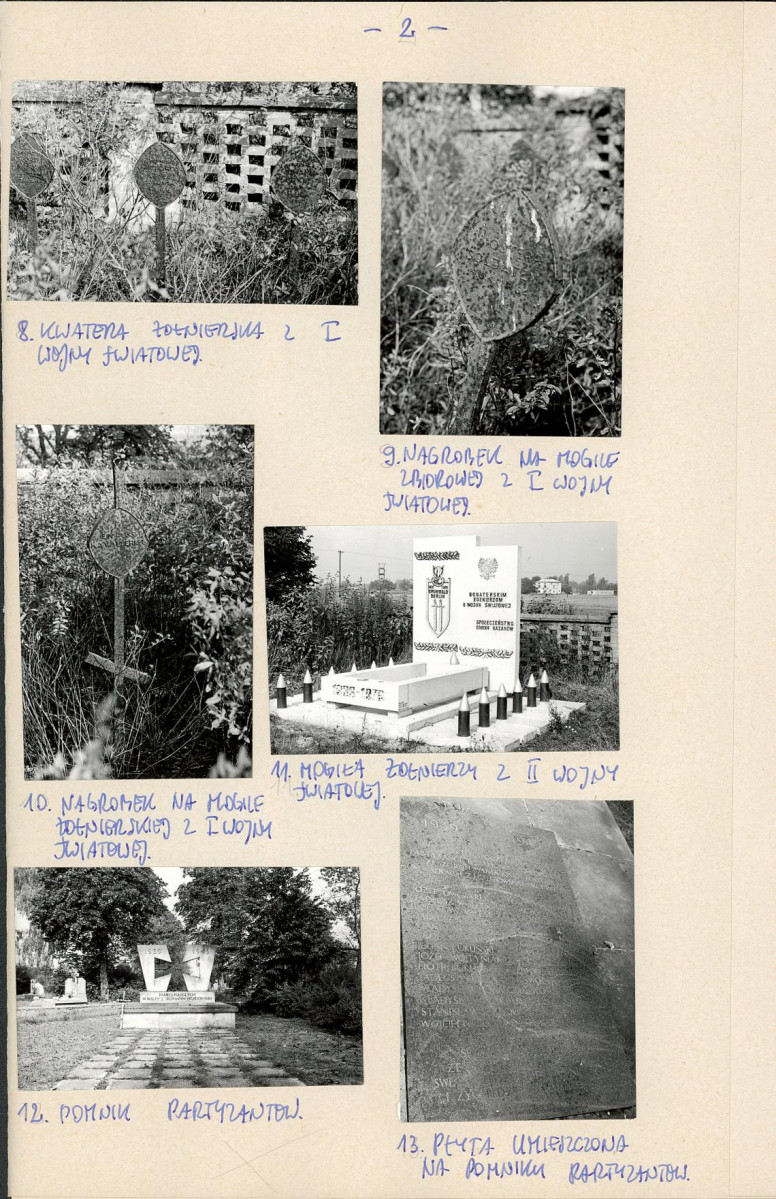 Karta cmentarza, skan nr 6