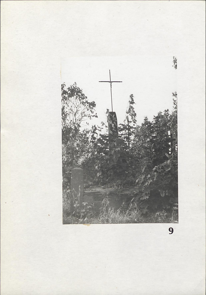 Karta cmentarza, skan nr 9