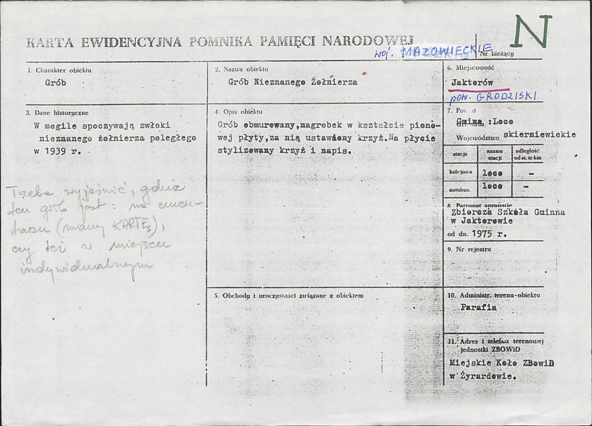 KC - Karta cmentarza, skan nr 7