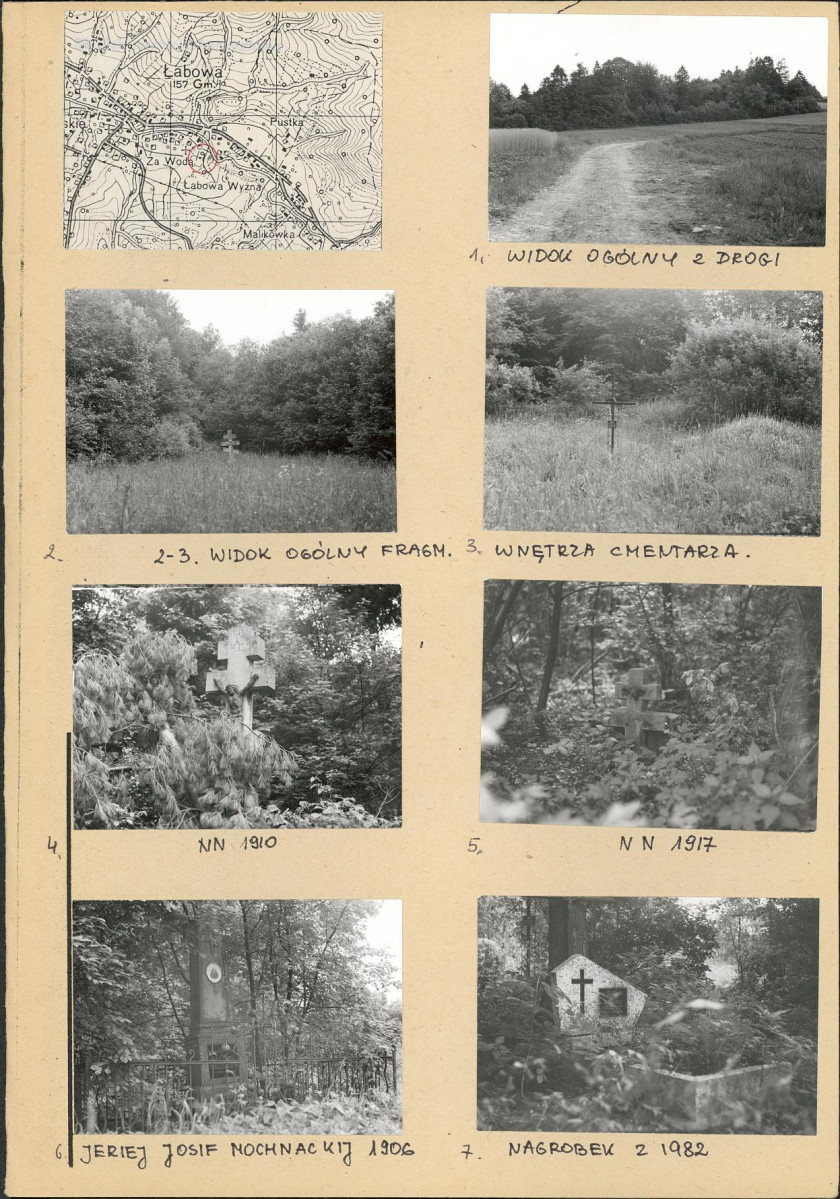Karta cmentarza, skan nr 4
