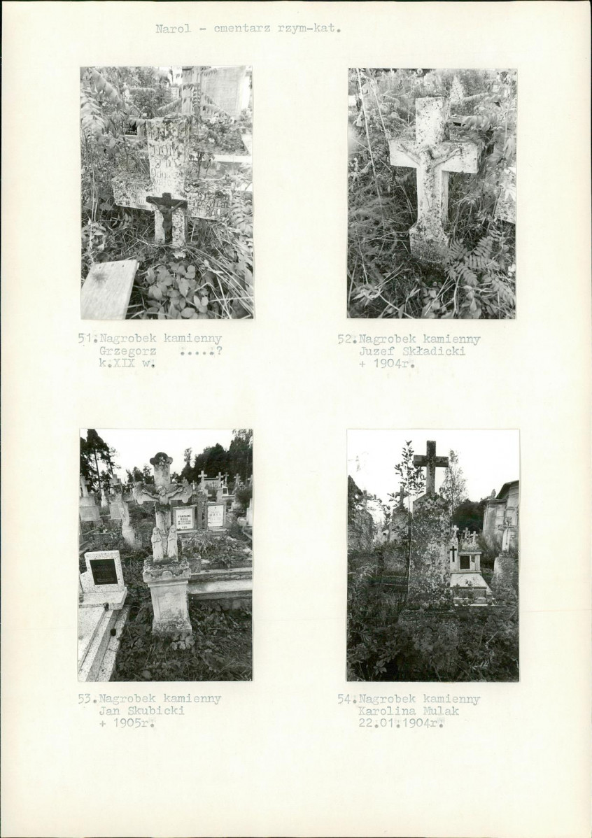 Karta cmentarza, skan nr 16