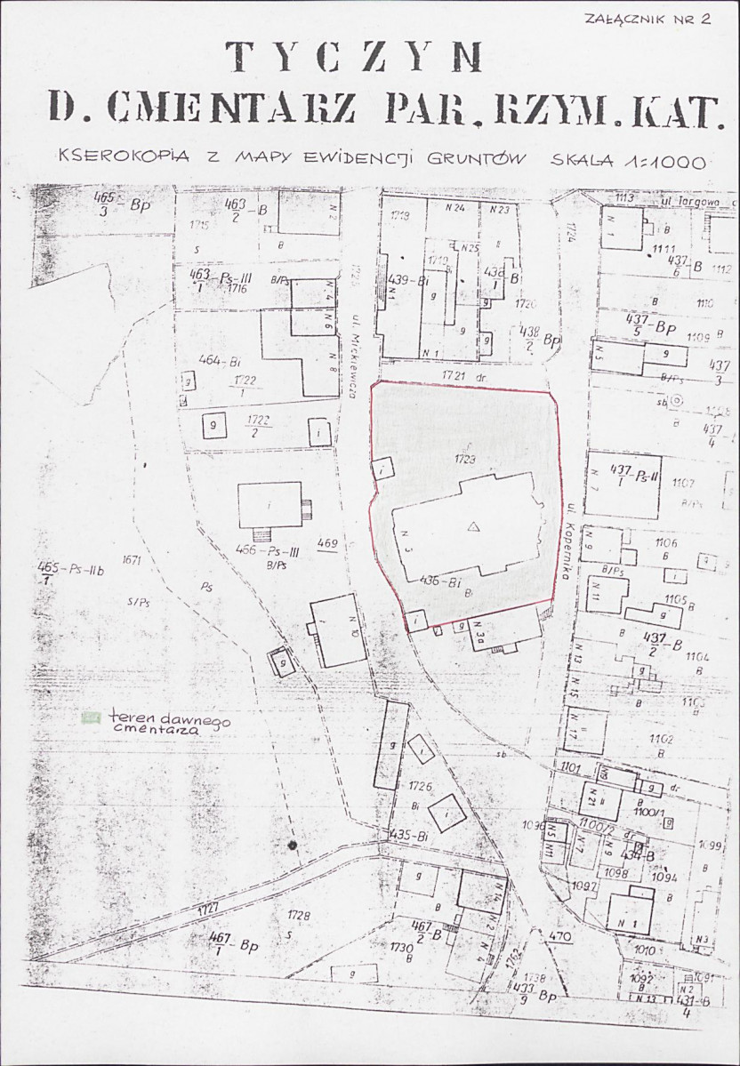 Karta cmentarza, skan nr 6