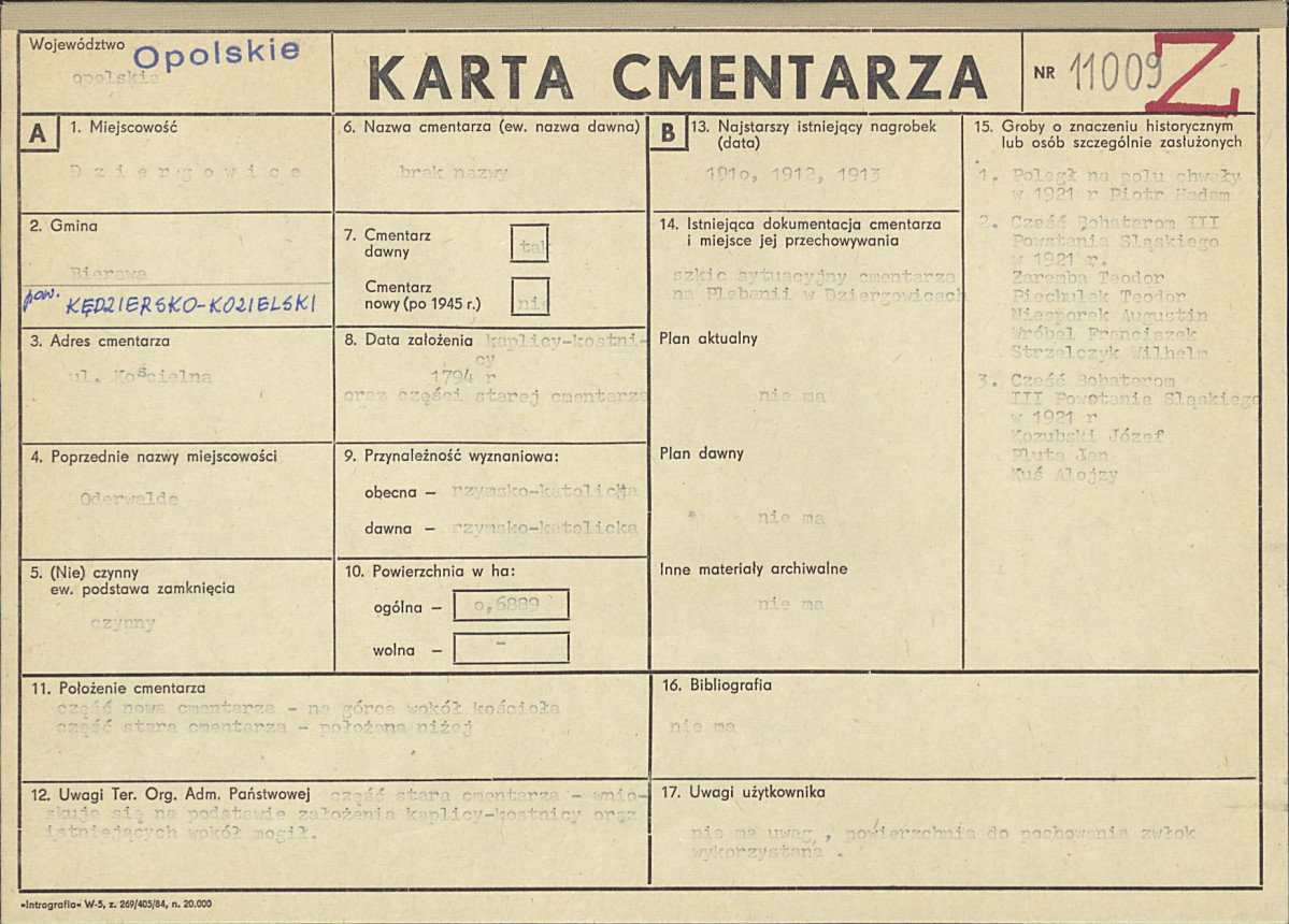 Karta cmentarza, skan nr 1