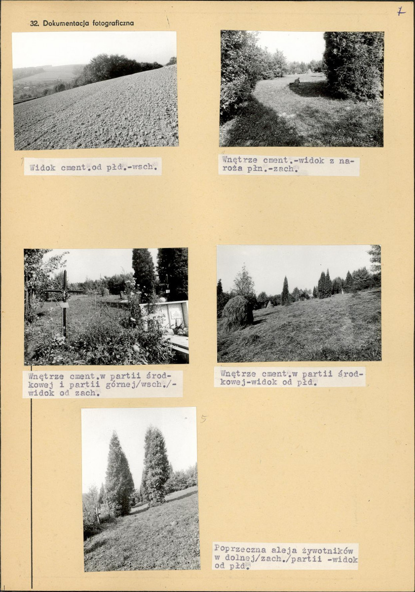 Karta cmentarza, skan nr 5
