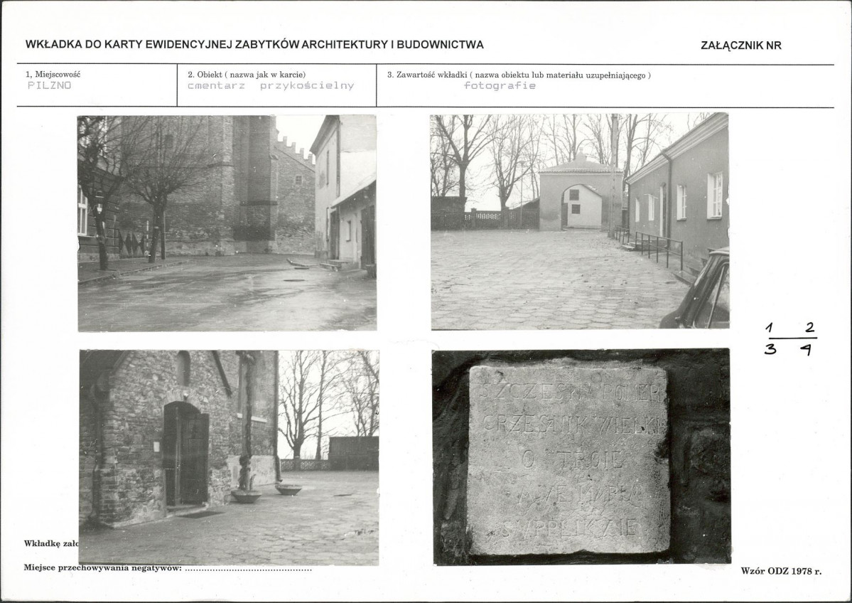 Karta cmentarza, skan nr 5