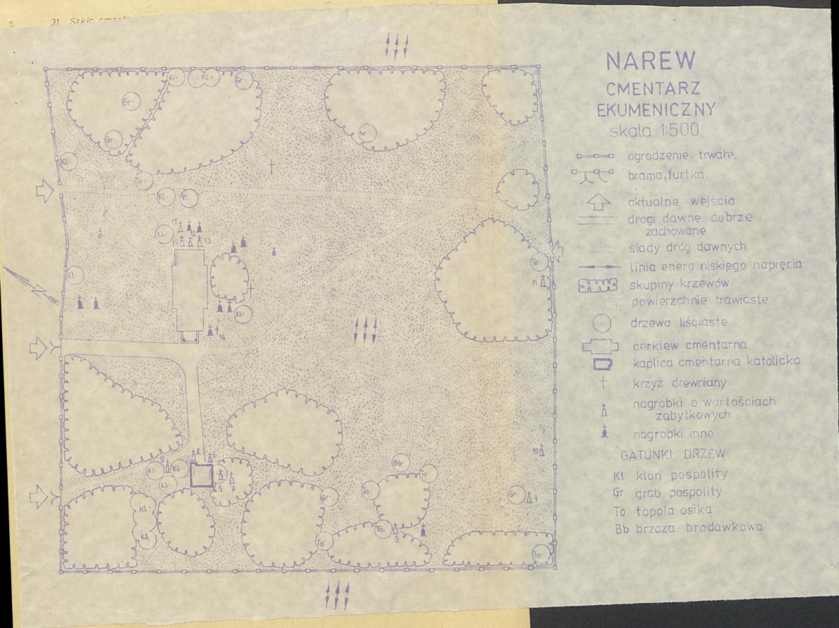 Karta cmentarza, skan nr 3