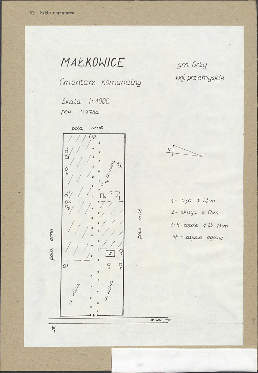 Karta cmentarza, skan nr 4