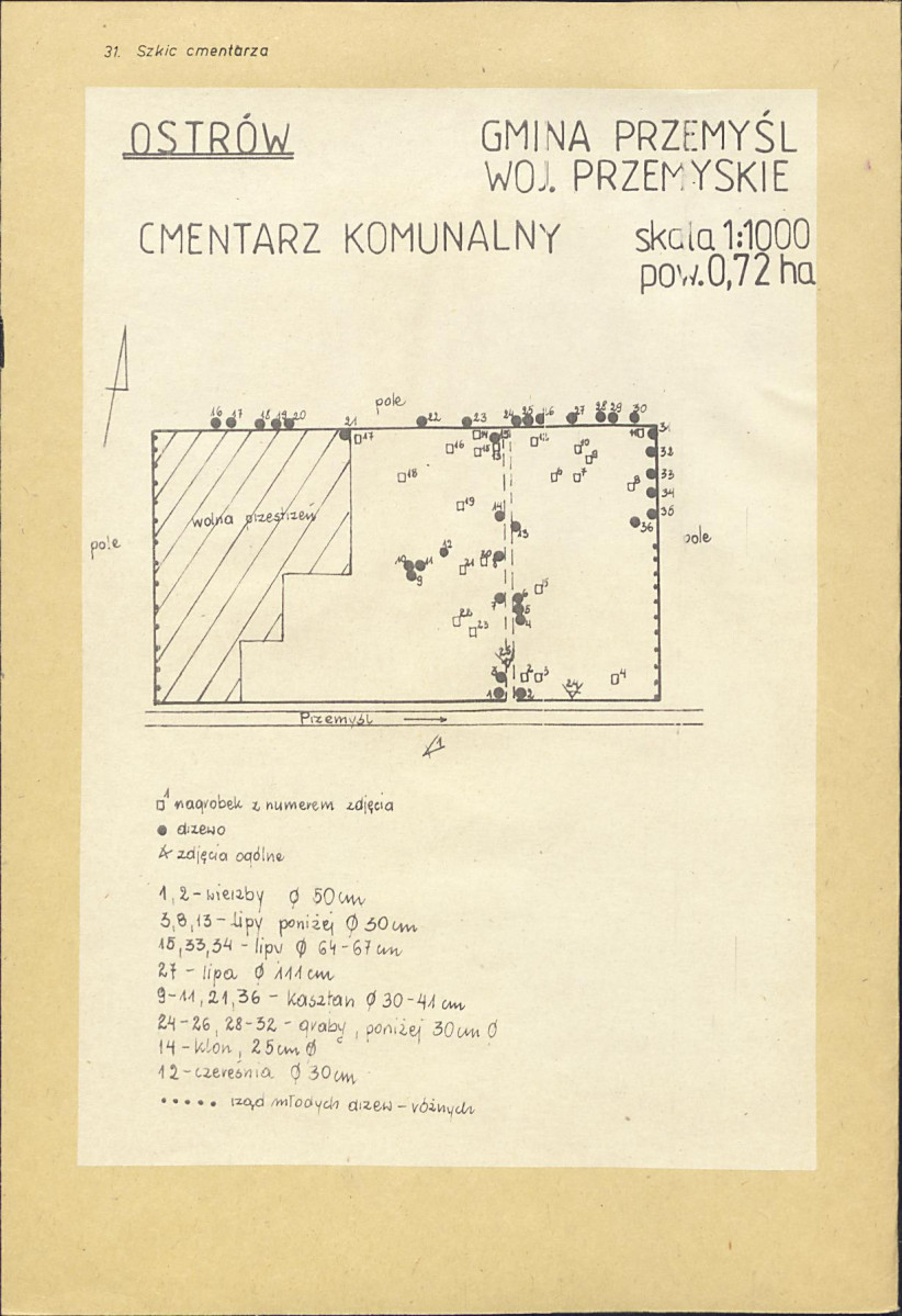 Karta cmentarza, skan nr 3