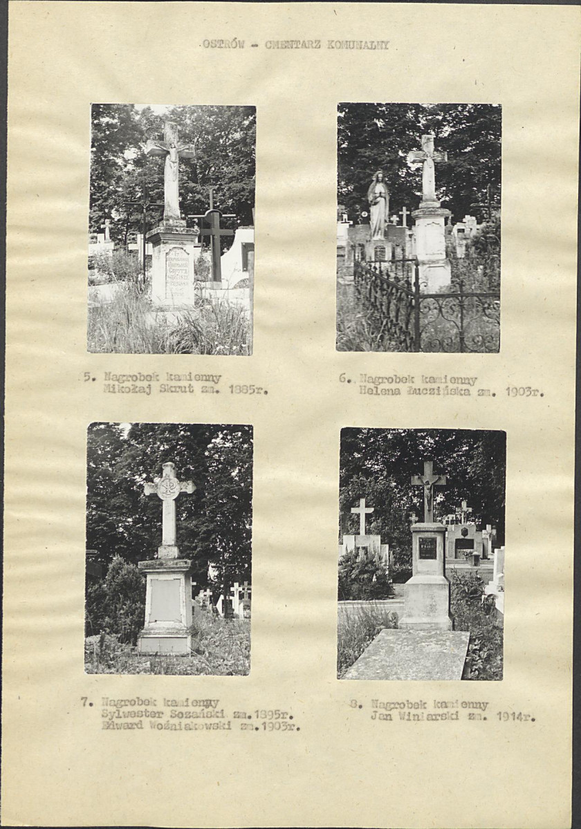 Karta cmentarza, skan nr 5