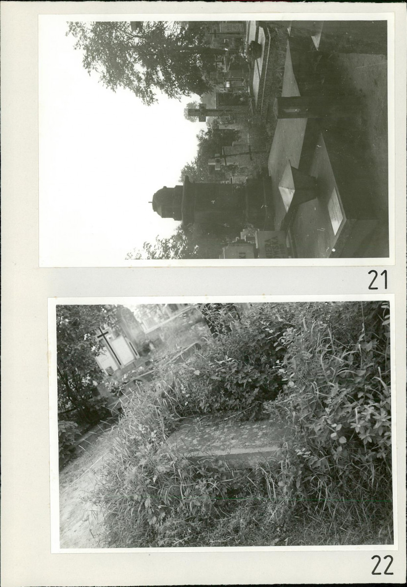 Karta cmentarza, skan nr 16