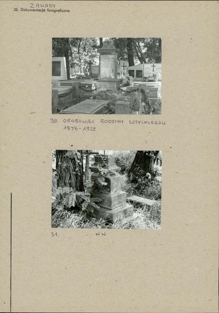 Karta cmentarza, skan nr 11