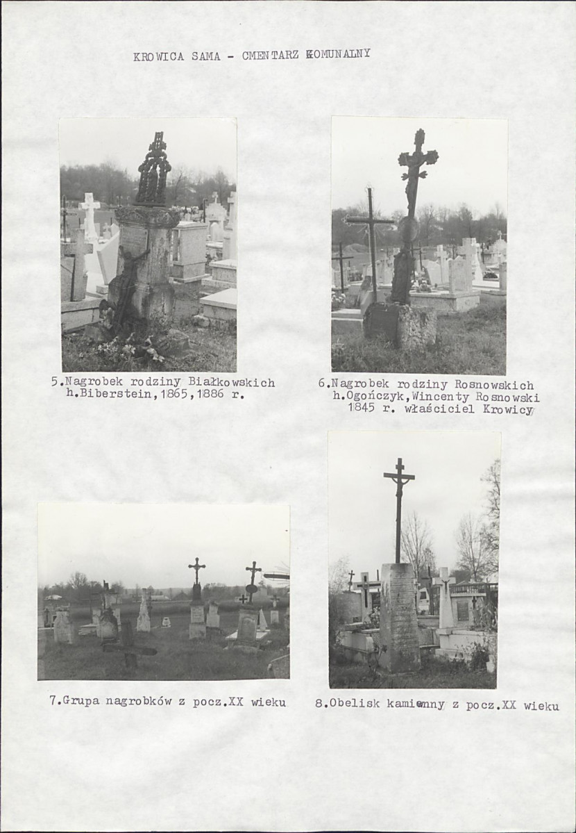 Karta cmentarza, skan nr 6