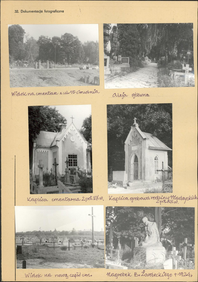 Karta cmentarza, skan nr 5