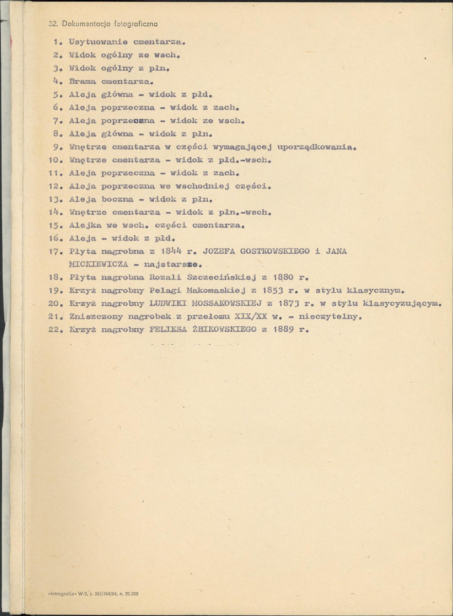 KC - Karta cmentarza, skan nr 4