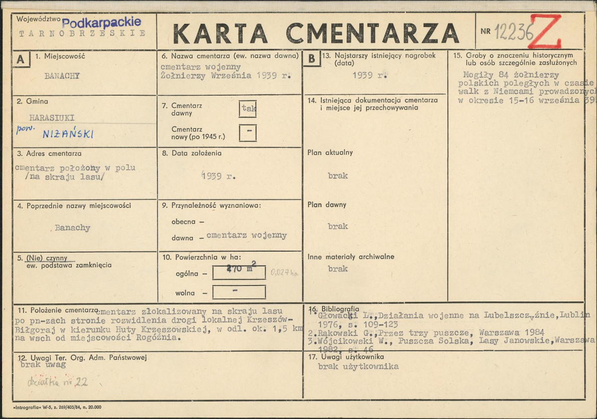 Karta cmentarza, skan nr 1