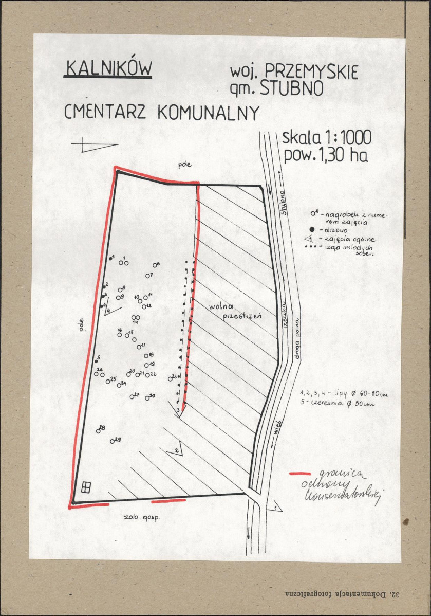Karta cmentarza, skan nr 3