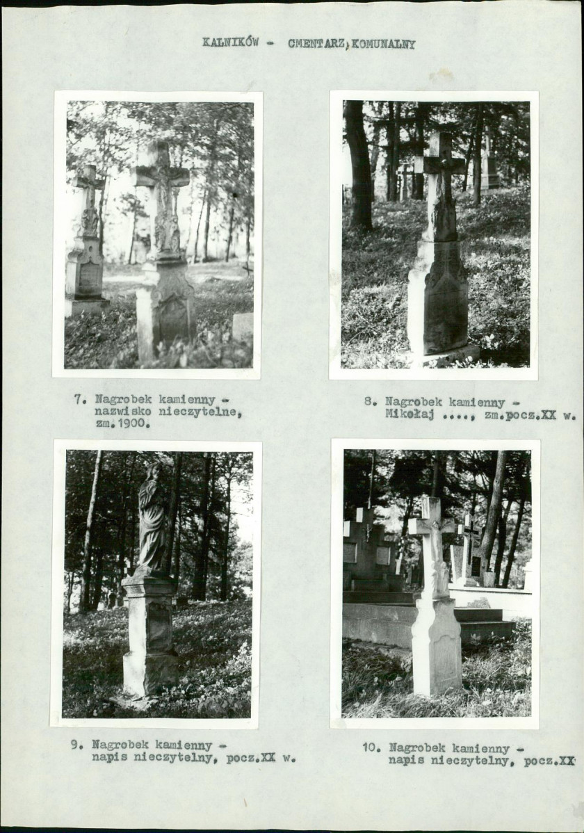 Karta cmentarza, skan nr 6
