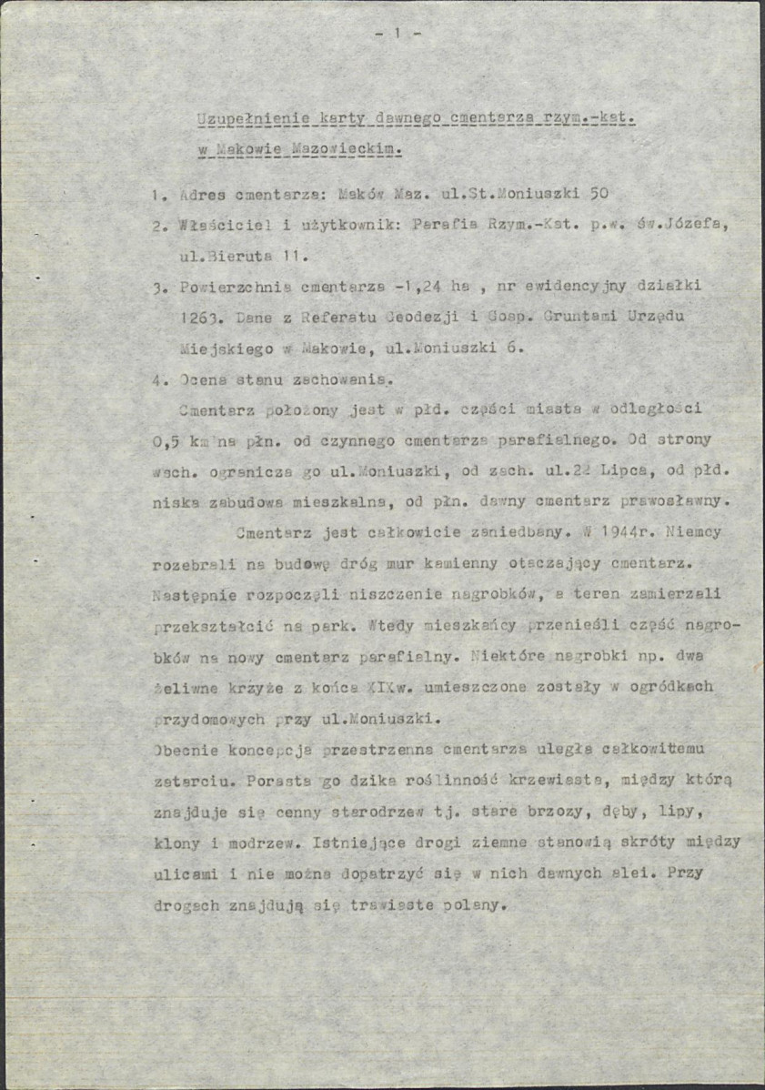 Karta cmentarza, skan nr 6