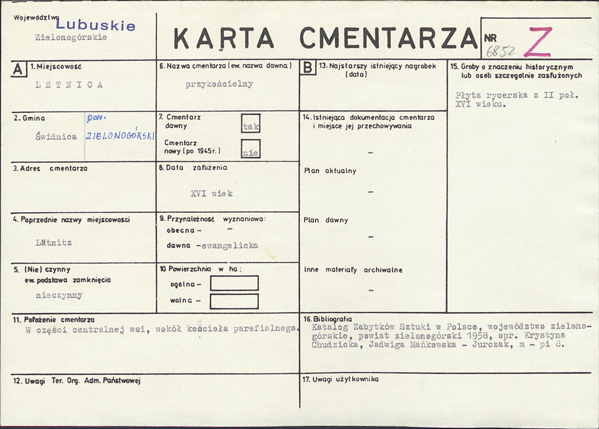 Karta cmentarza, skan nr 1