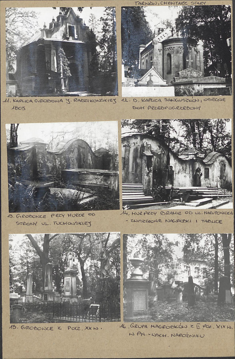 Karta cmentarza, skan nr 6