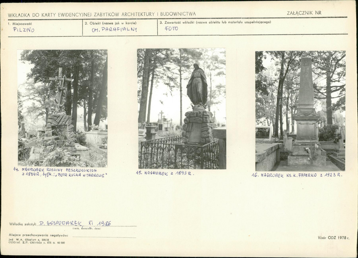 Karta cmentarza, skan nr 7