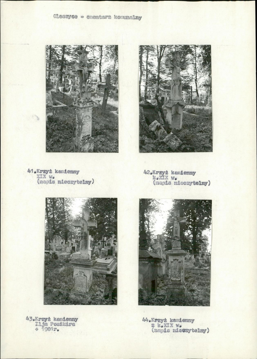 Karta cmentarza, skan nr 14