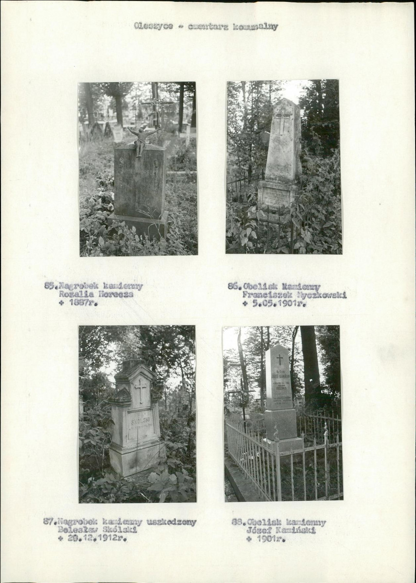 Karta cmentarza, skan nr 25