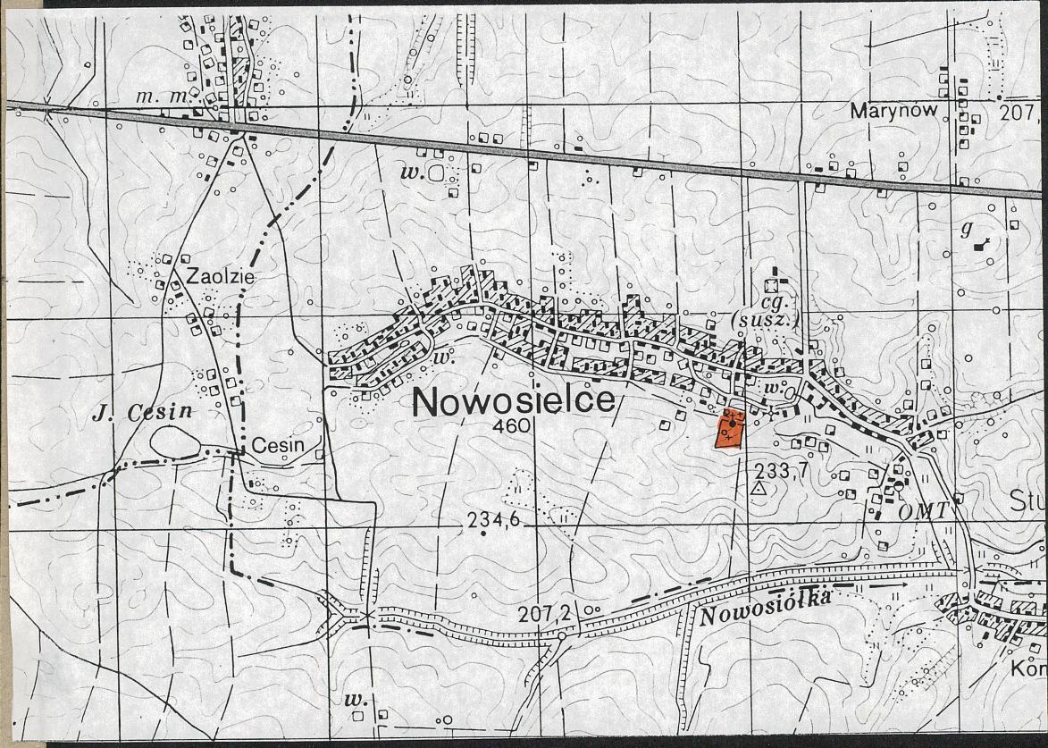 Karta cmentarza, skan nr 3