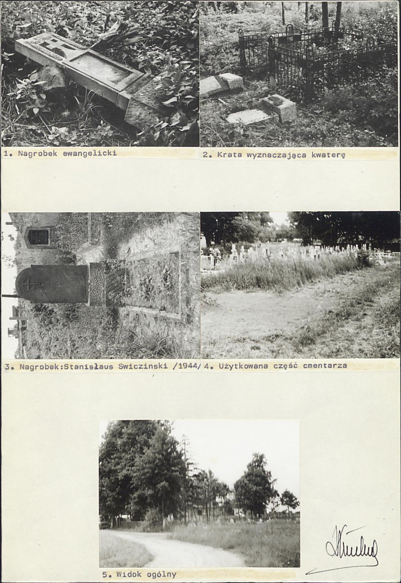 Karta cmentarza, skan nr 4