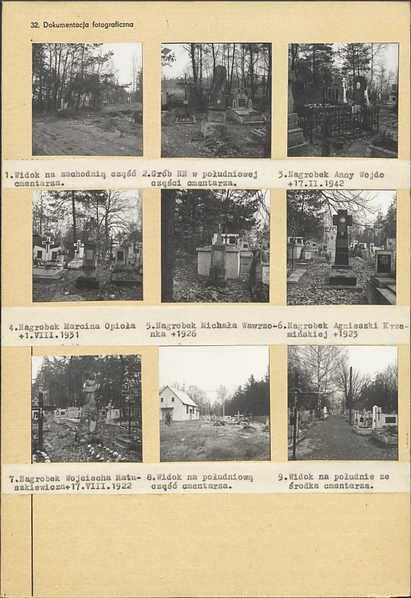 Karta cmentarza, skan nr 4