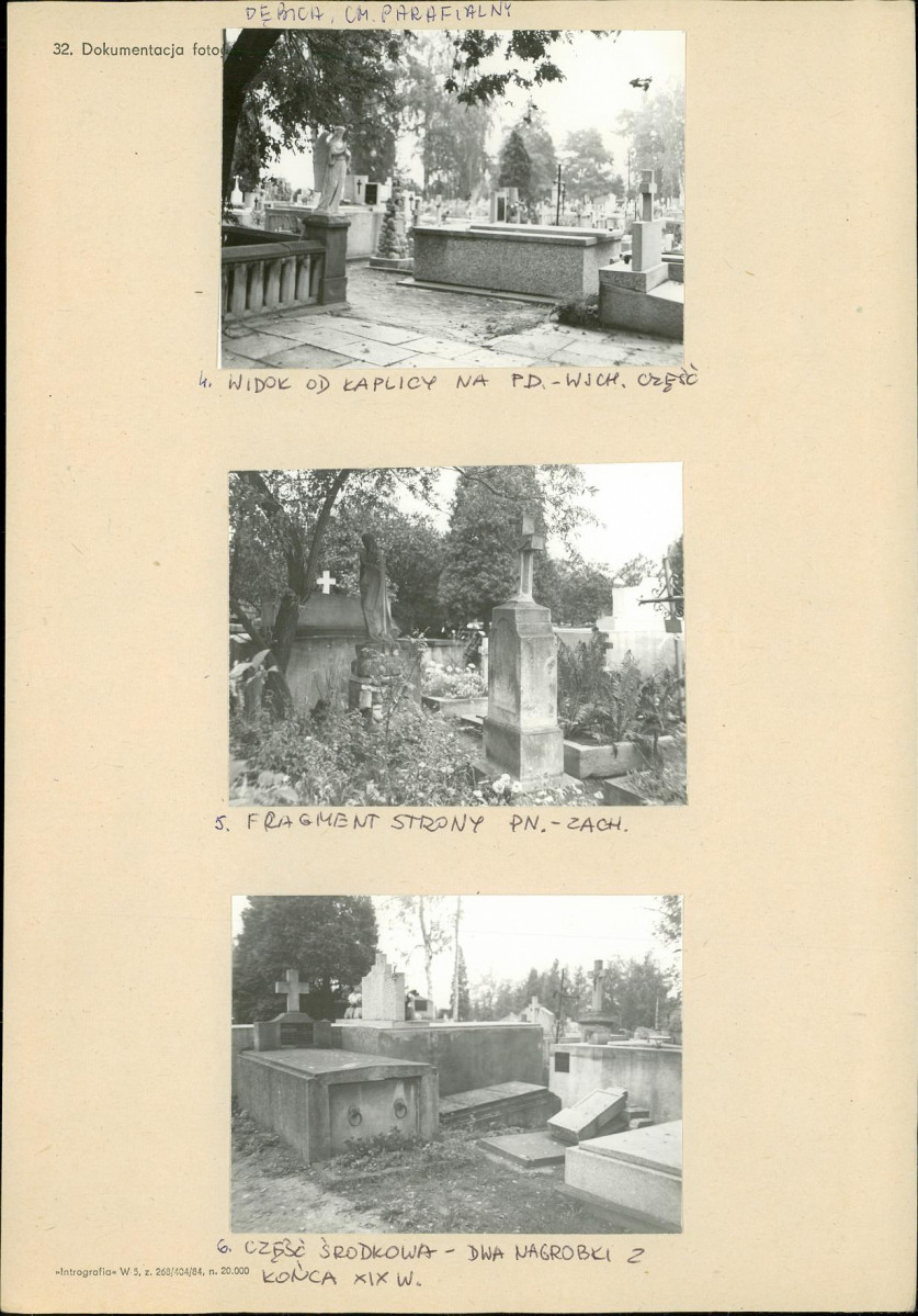 Karta cmentarza, skan nr 5