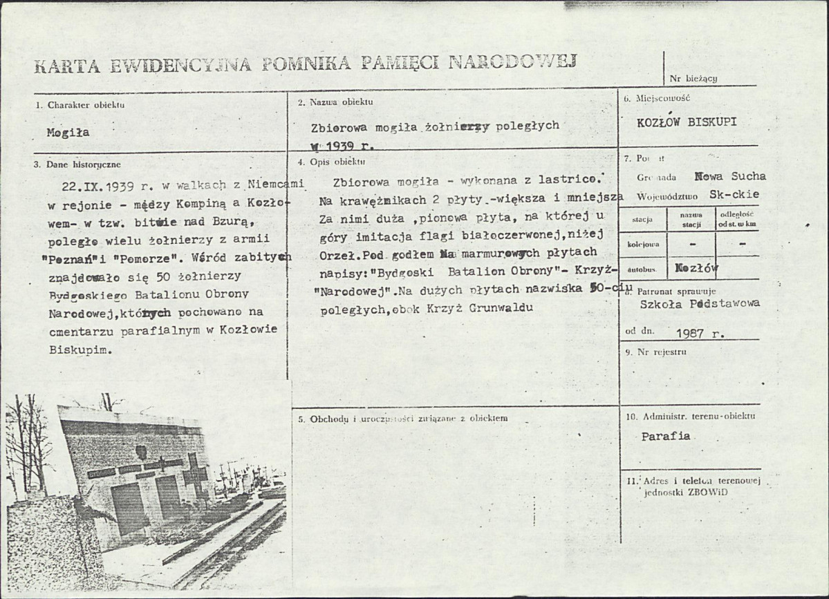 Karta cmentarza, skan nr 8