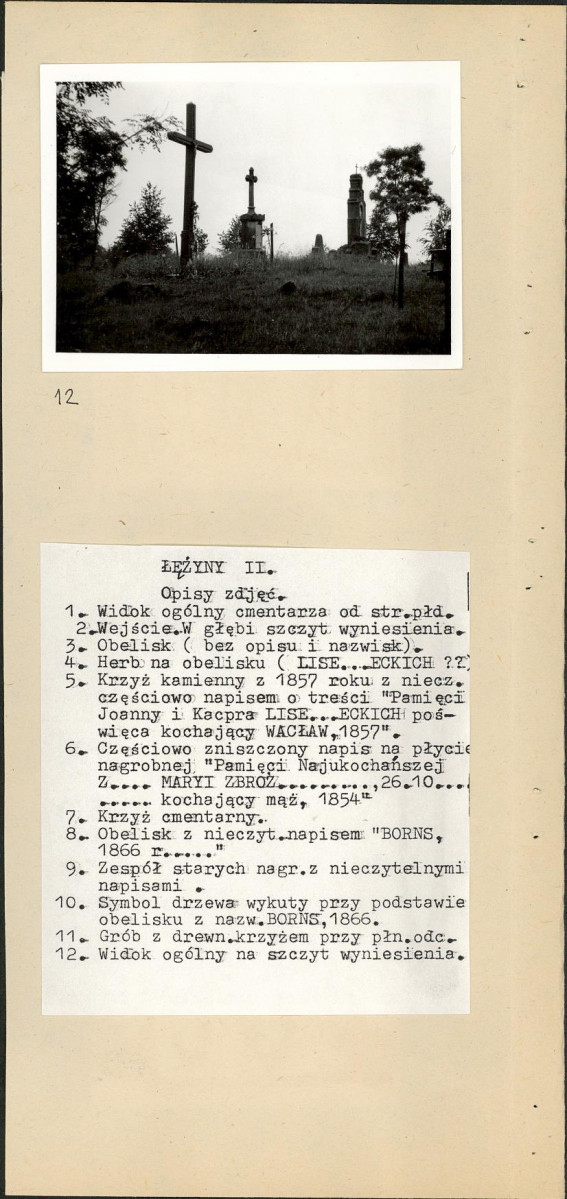 Karta cmentarza, skan nr 9