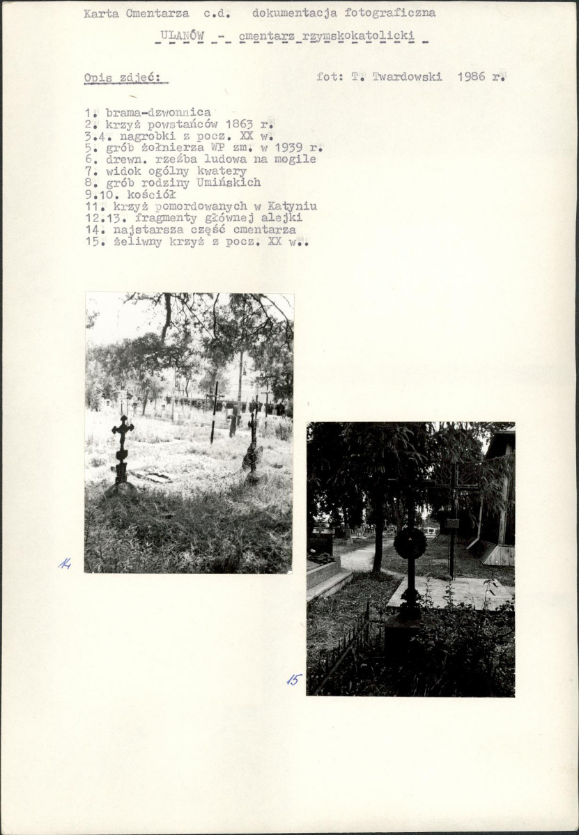 Karta cmentarza, skan nr 6